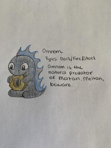Omnom the adorable Pokémon