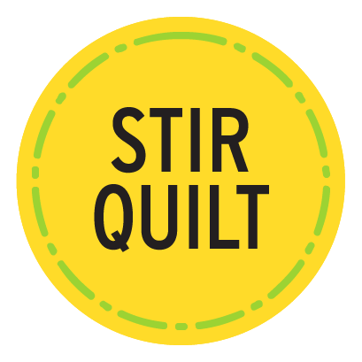 Stir Quilt (in YELLOW CIRCLE shape)