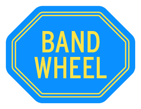 Band Wheel (in BLUE OCTAGON shape)