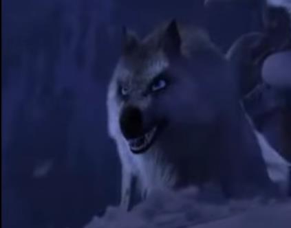 Evil Wolf (a wolf from “Frozen”)