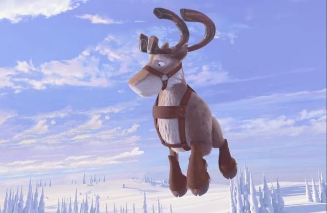 Flying Stag (Prancer from “Way to the Stars”)