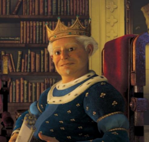 King (King Harold from “Shrek 2”)