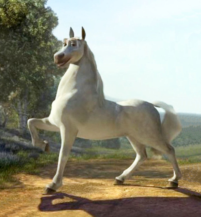 White Horse (Donkey from “Shrek 2”)
