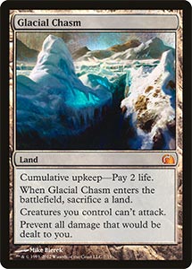 Opponent's Glacial Chasm