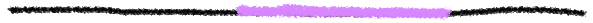 A horizontal black line with a segment of it highlighted pink.